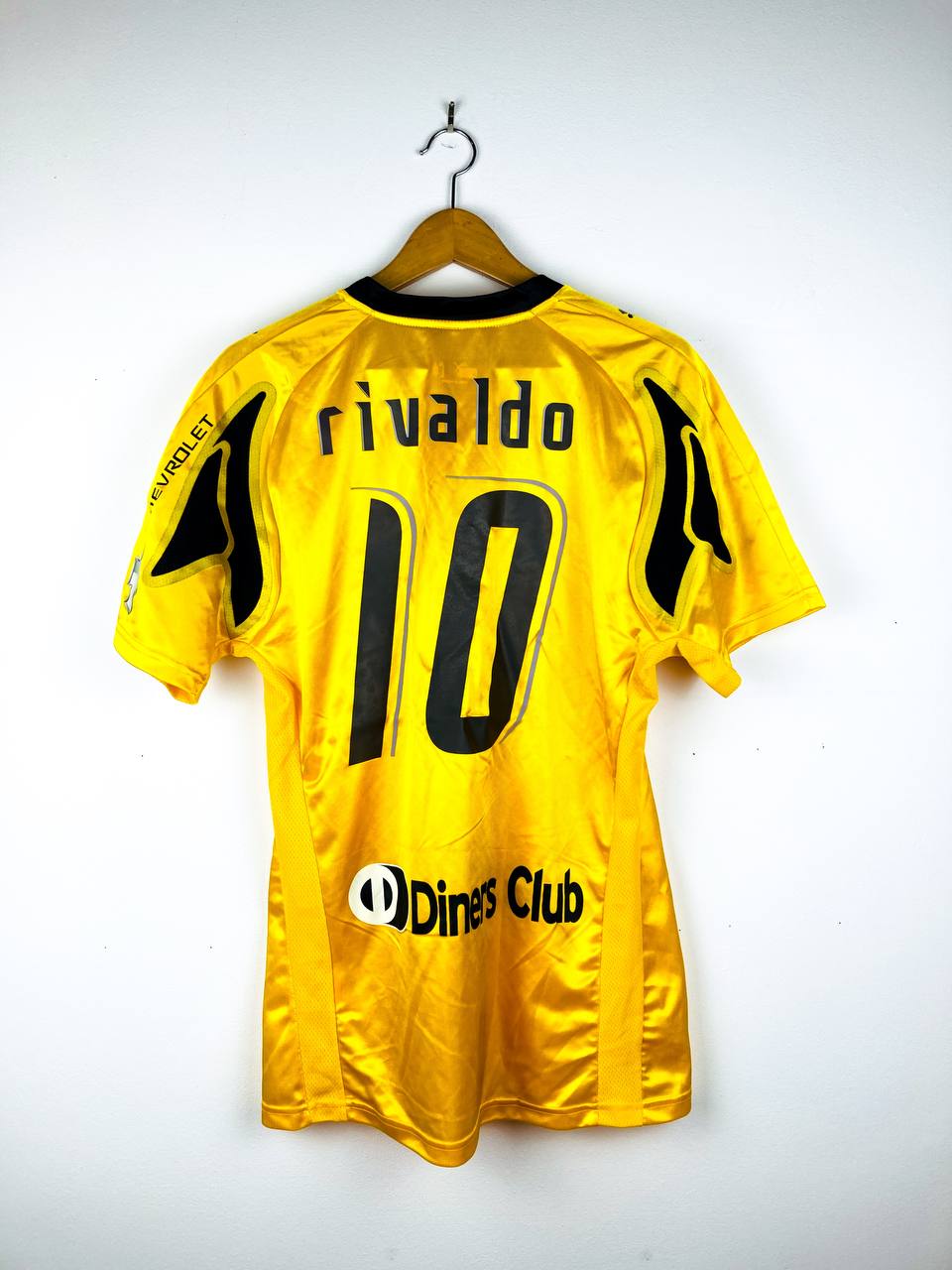 AEK 2007/2008 HOME SHIRT #10 RIVALDO