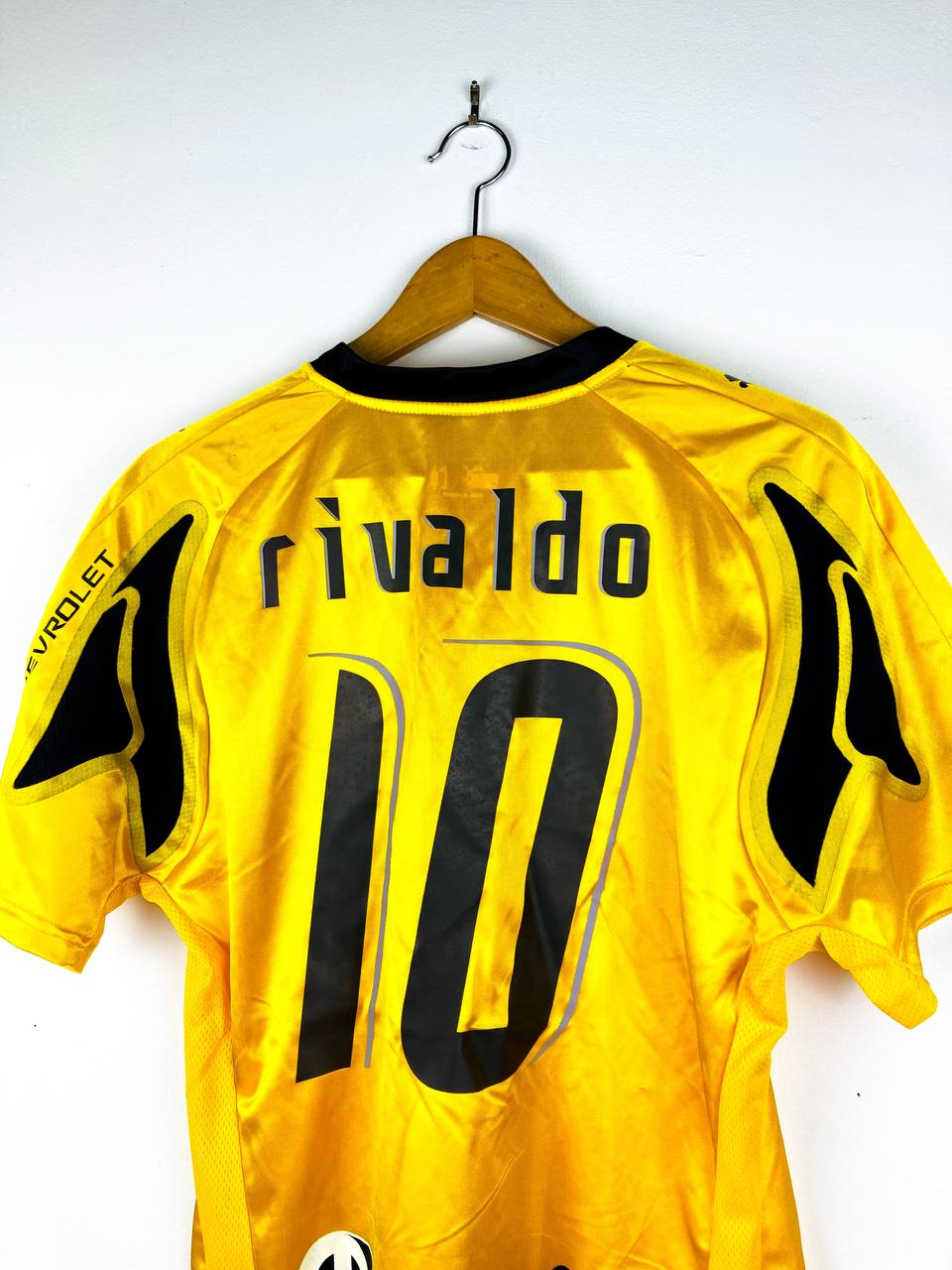 AEK 2007/2008 HOME SHIRT #10 RIVALDO