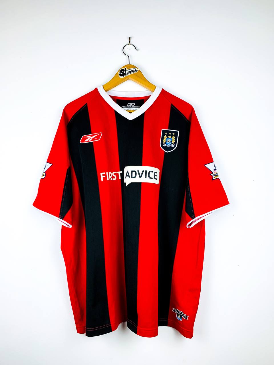 MANCHESTER CITY 2003/2004 AWAY SHIRT #9 WANCHOPE