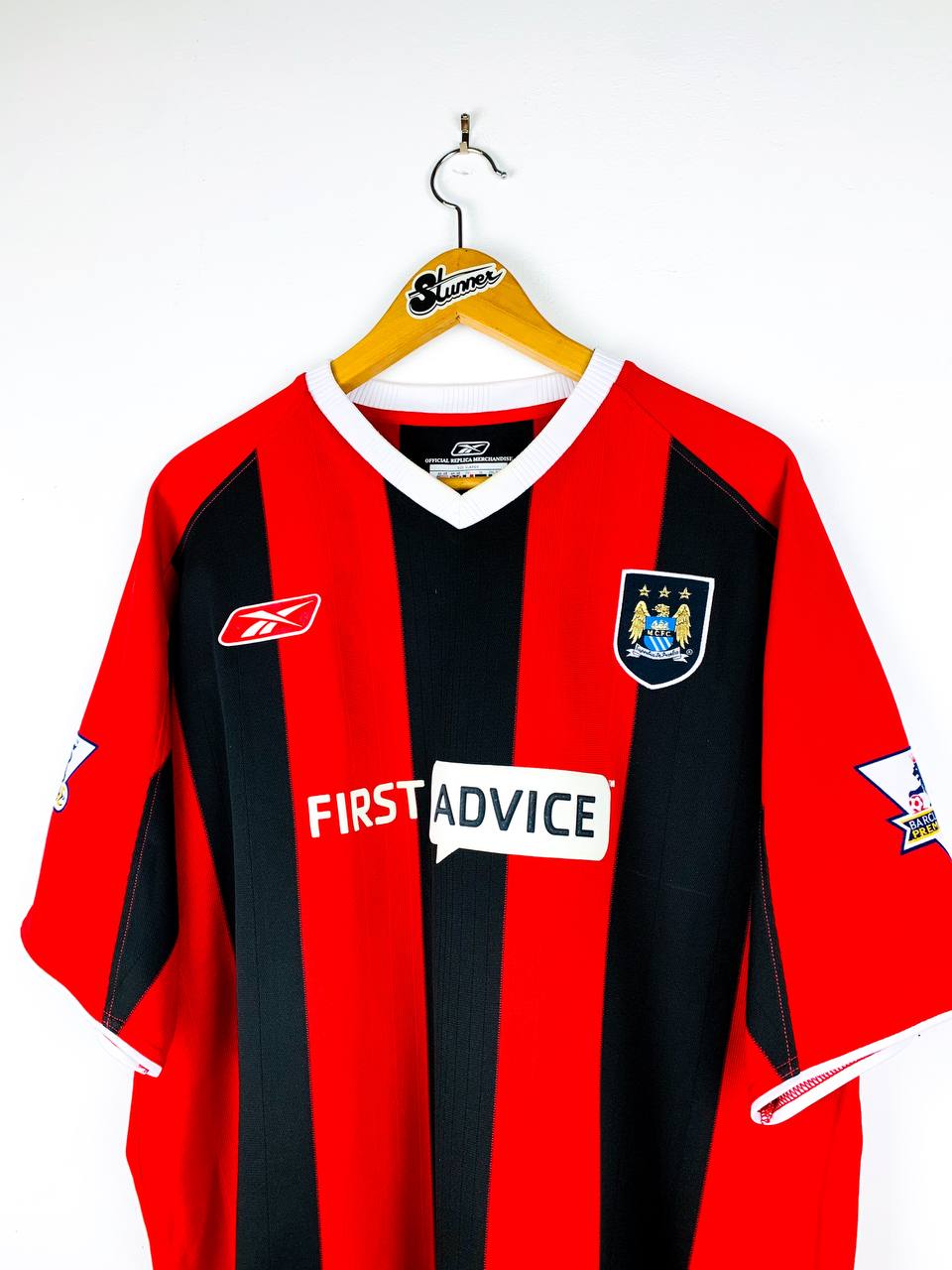 MANCHESTER CITY 2003/2004 AWAY SHIRT #9 WANCHOPE