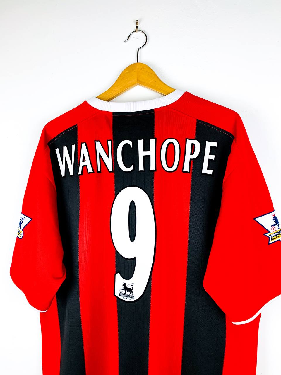 MANCHESTER CITY 2003/2004 AWAY SHIRT #9 WANCHOPE