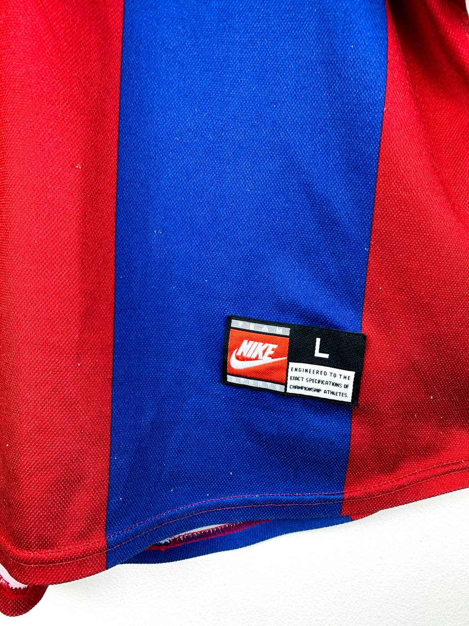 BARCELONA 1998/2000 HOME SHIRT #11 RIVALDO