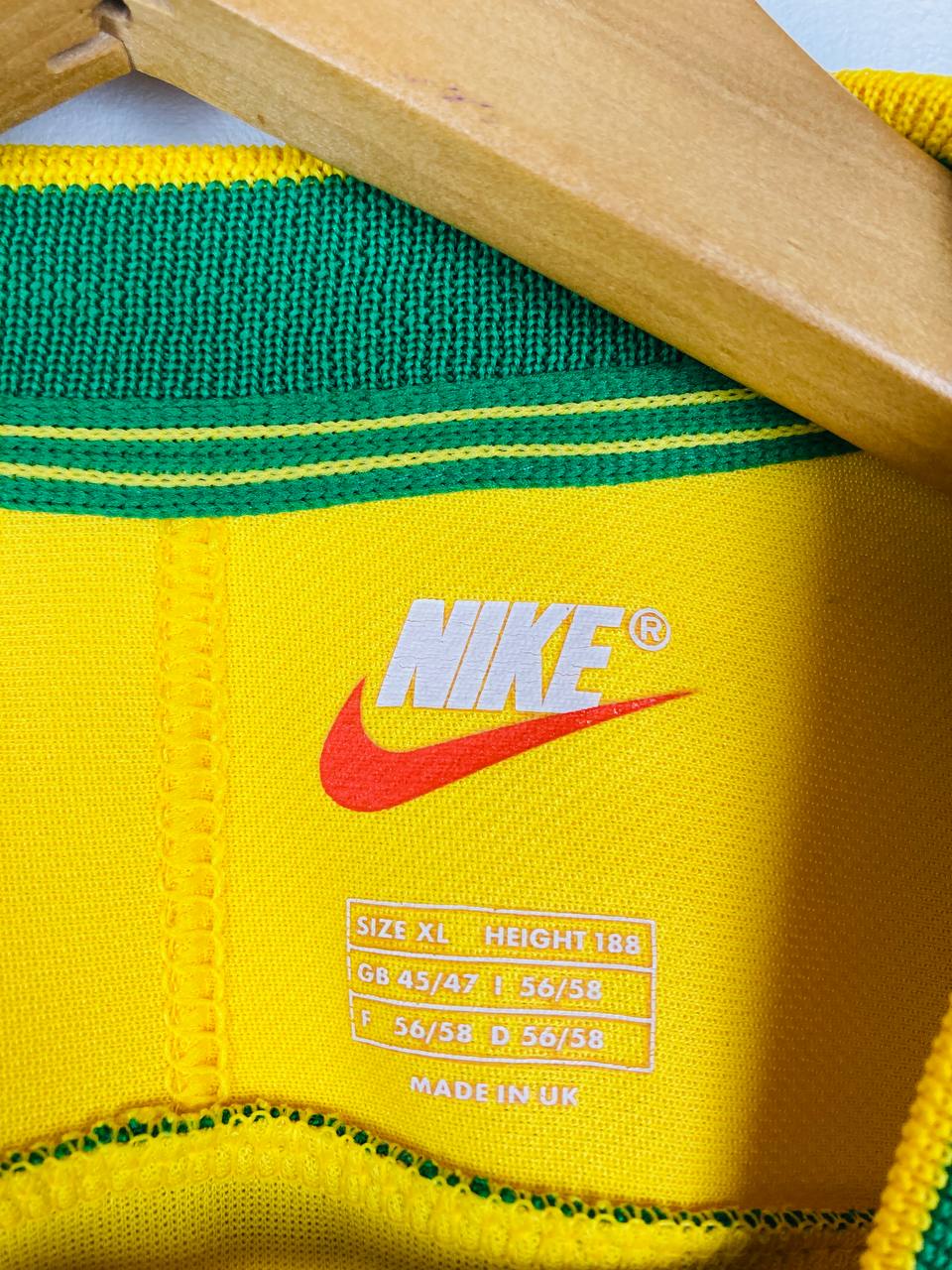 BRAZIL 1998/2000 HOME SHIRT #9 RONALDO