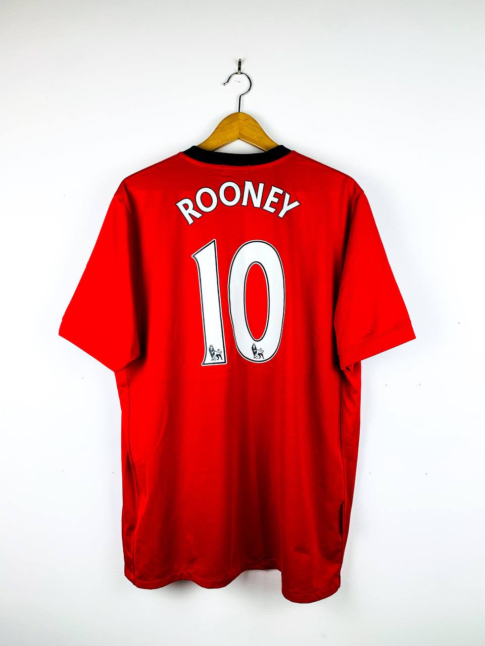 MANCHESTER UNITED 2009/2010 HOME SHIRT #10 ROONEY