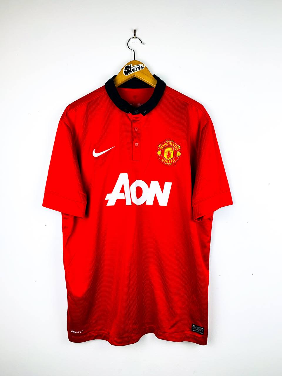 MANCHESTER UNITED 2013/2014 HOME SHIRT #20 VAN PERSIE