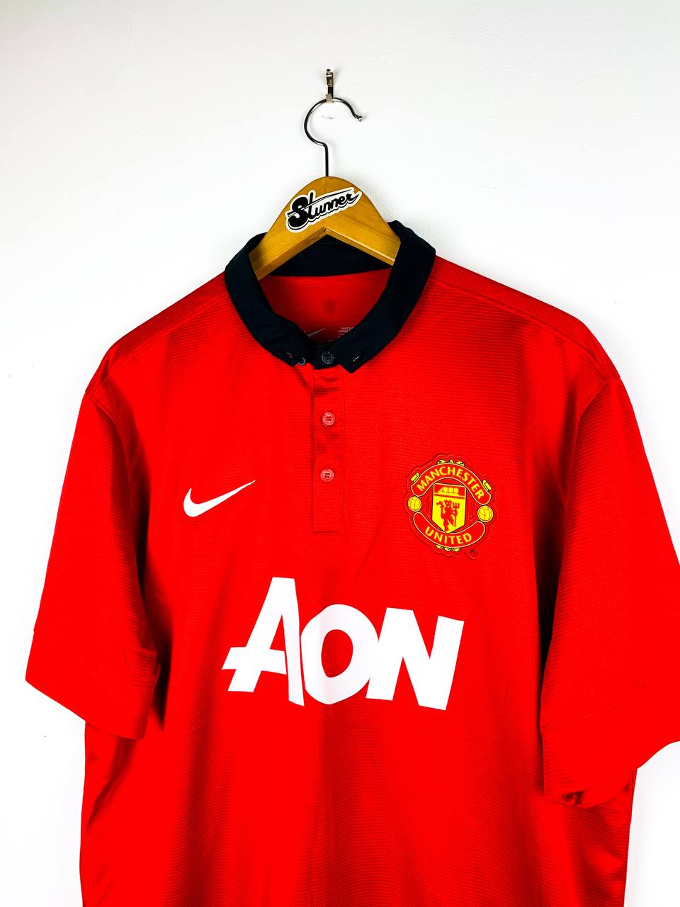 MANCHESTER UNITED 2013/2014 HOME SHIRT #20 VAN PERSIE