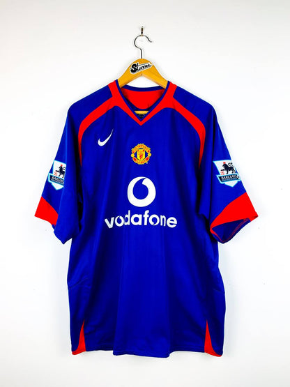 MANCHESTER UNITED 2005/2006 AWAY SHIRT #8 ROONEY