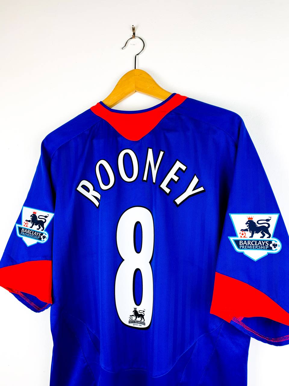 MANCHESTER UNITED 2005/2006 AWAY SHIRT #8 ROONEY