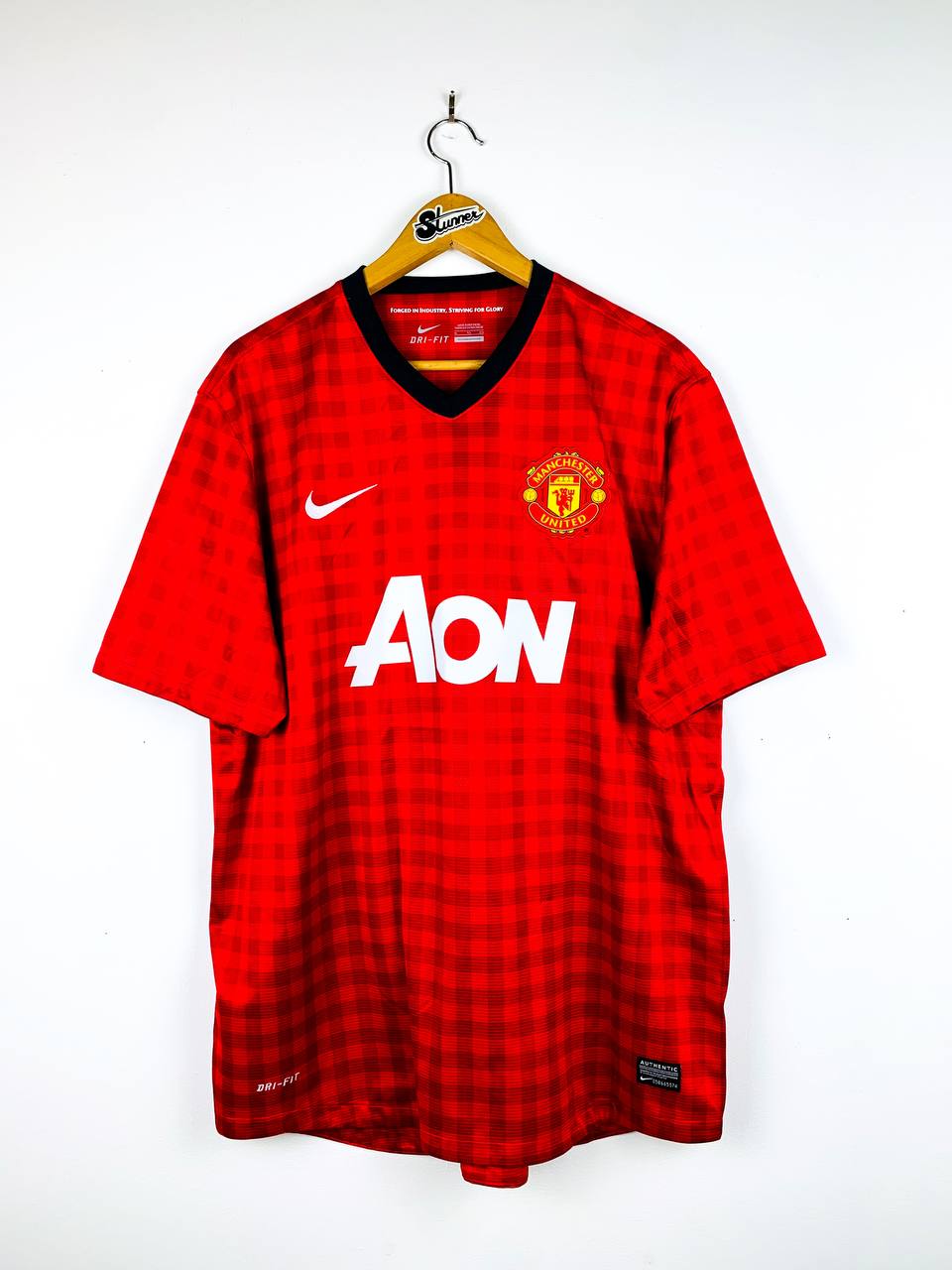 MANCHESTER UNITED 2012/2013 HOME SHIRT #10 ROONEY