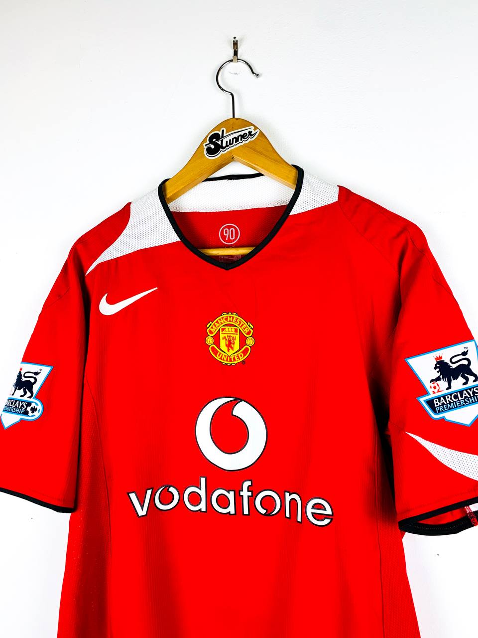 MANCHESTER UNITED 2004/2006 HOME SHIRT #18 SCHOLES