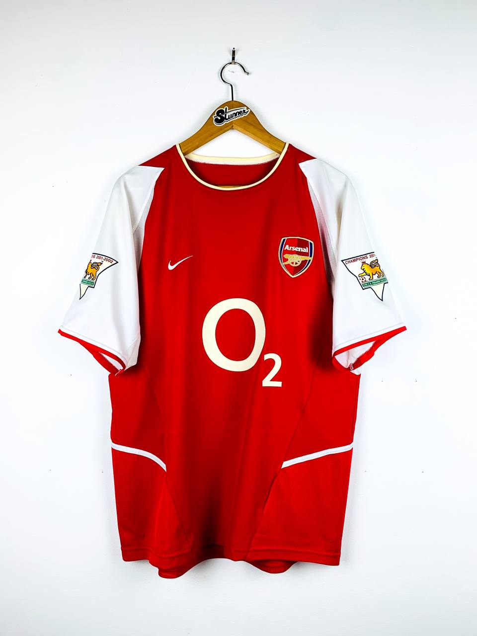 ARSENAL 2002/2004 HOME SHIRT #14 HENRY
