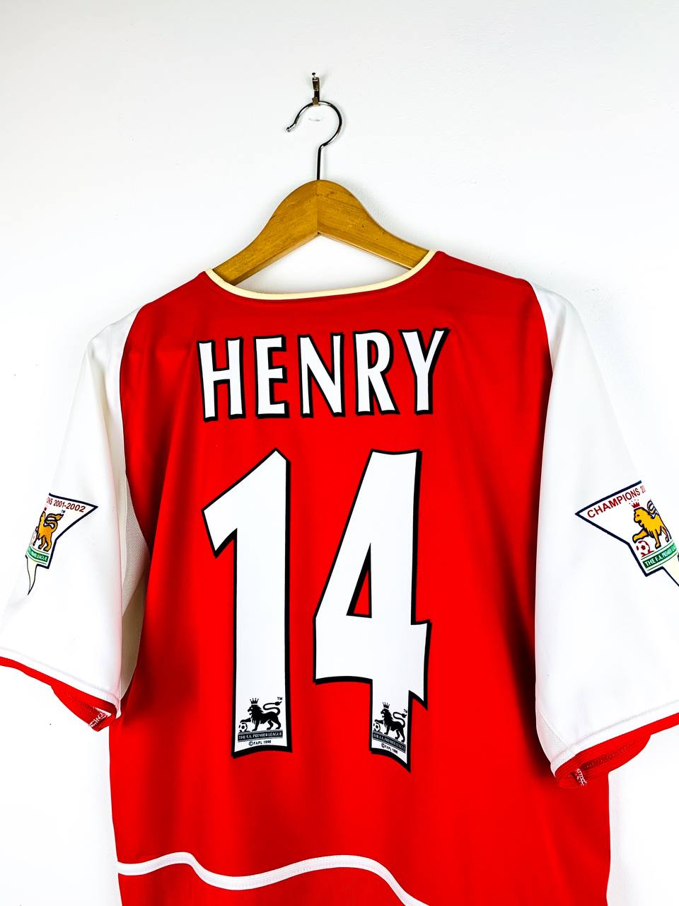 ARSENAL 2002/2004 HOME SHIRT #14 HENRY