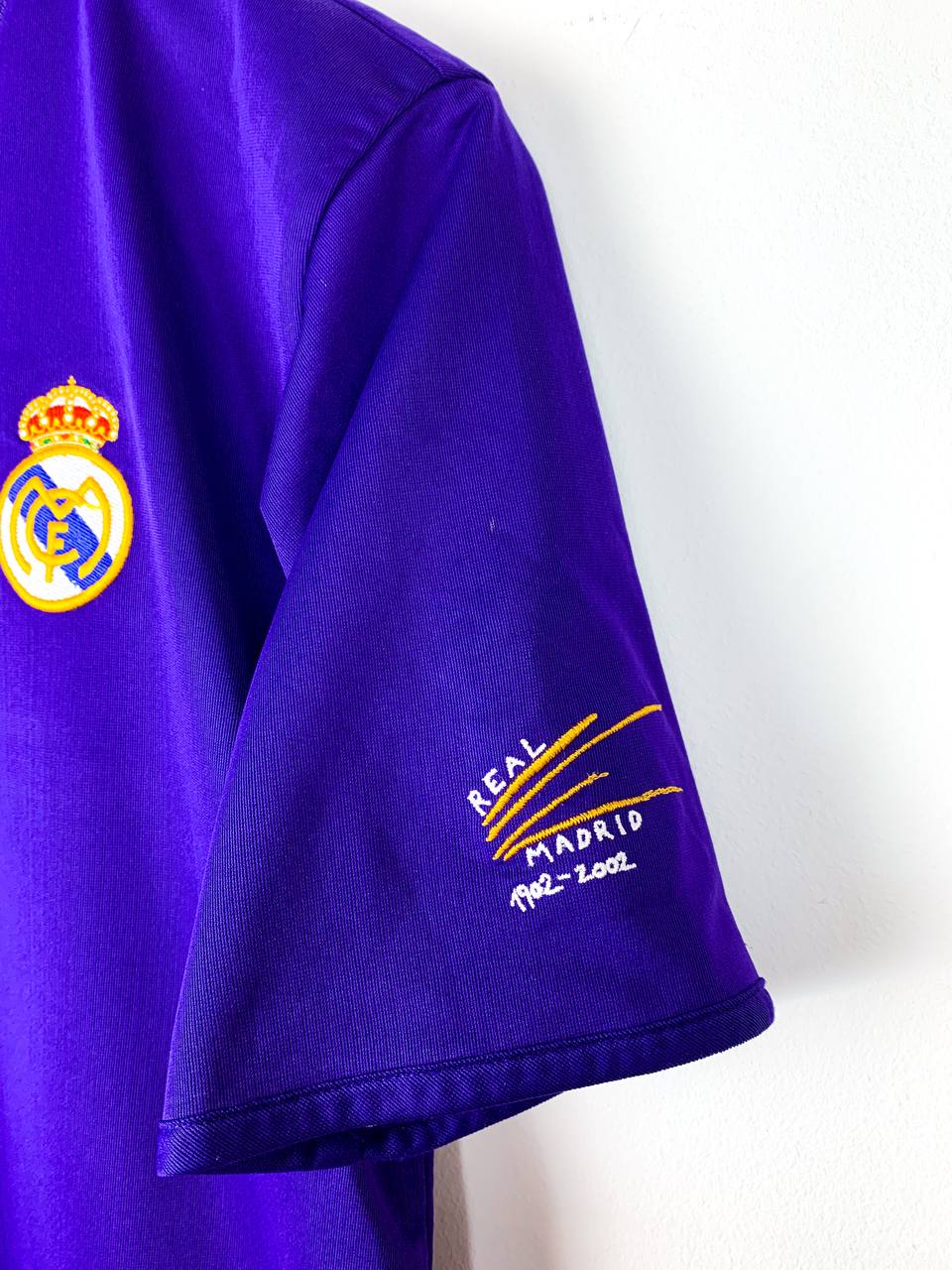 REAL MADRID 2001/2002 *CENTENARY* THIRD SHIRT #5 ZIDANE