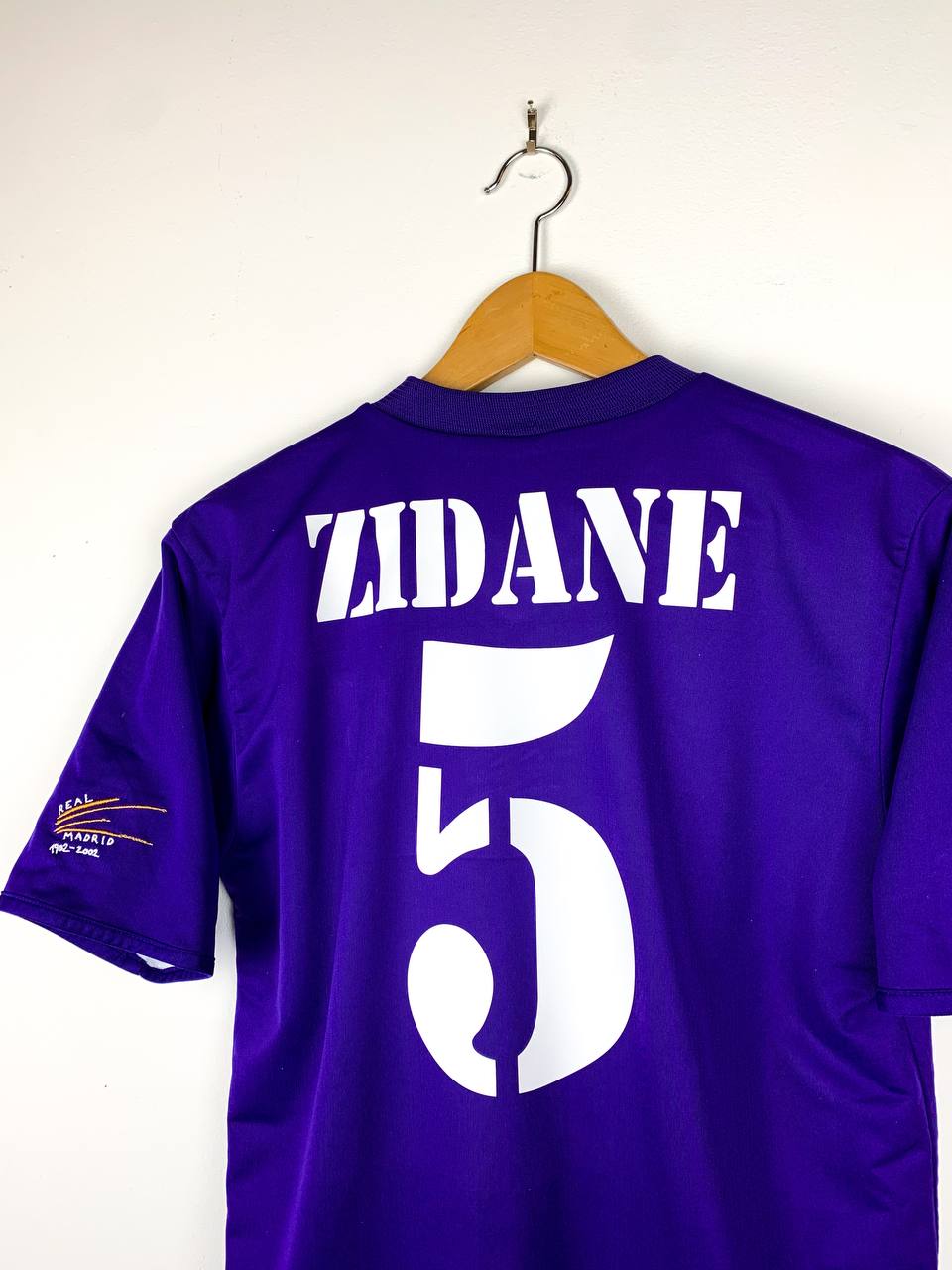 REAL MADRID 2001/2002 *CENTENARY* THIRD SHIRT #5 ZIDANE