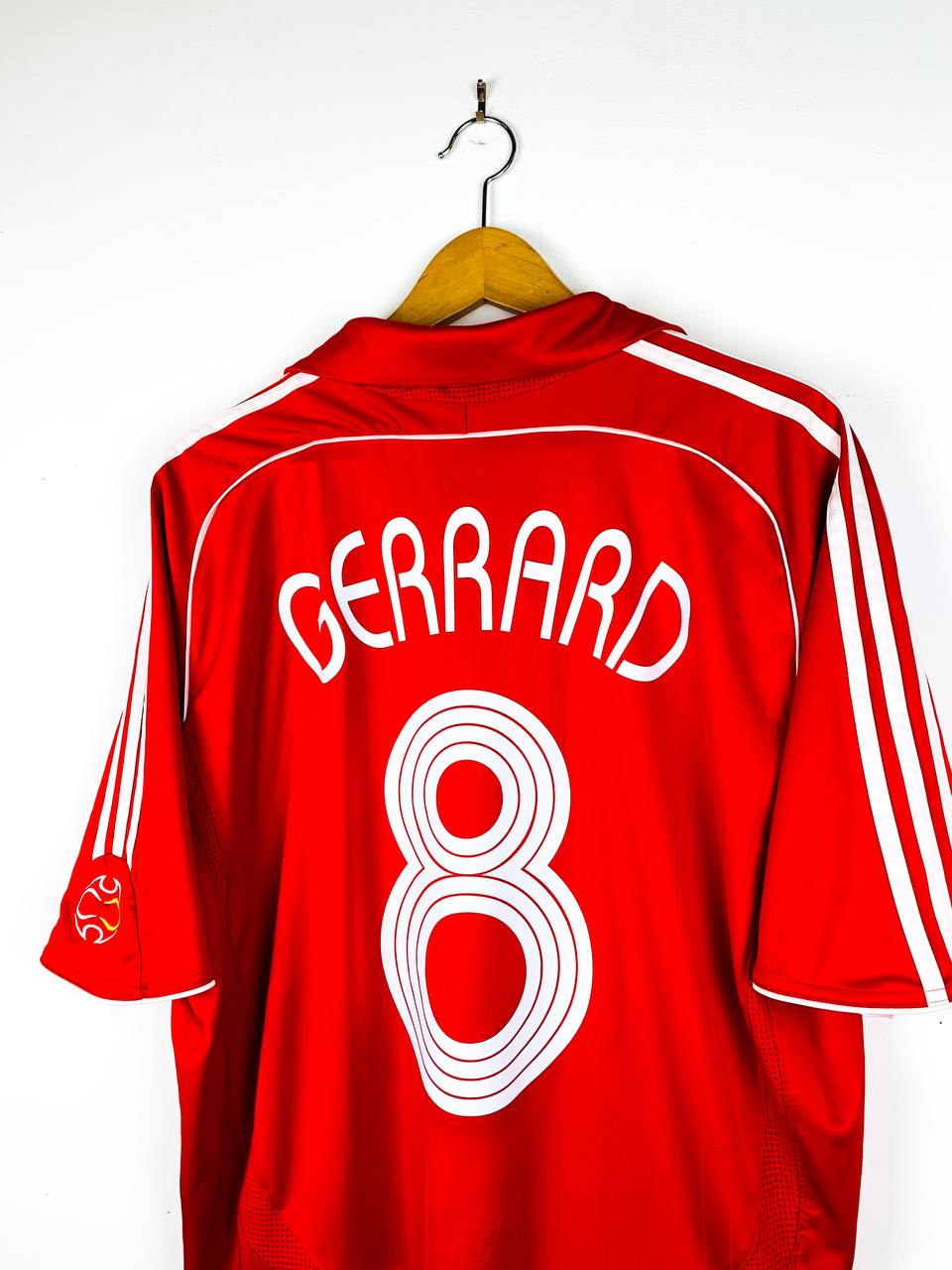 LIVERPOOL 2006/2008 HOME SHIRT #8 GERRARD