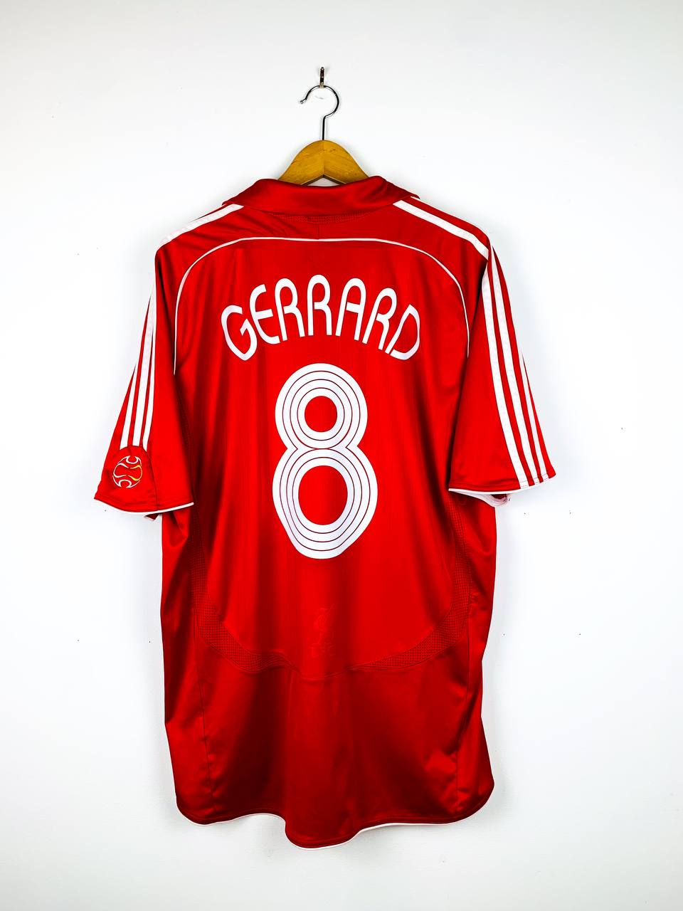 LIVERPOOL 2006/2008 HOME SHIRT #8 GERRARD