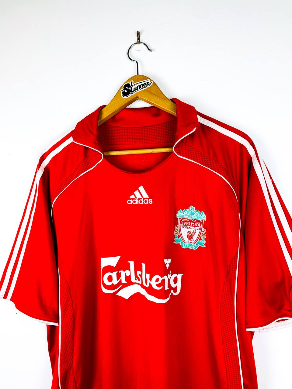 LIVERPOOL 2006/2008 HOME SHIRT #8 GERRARD