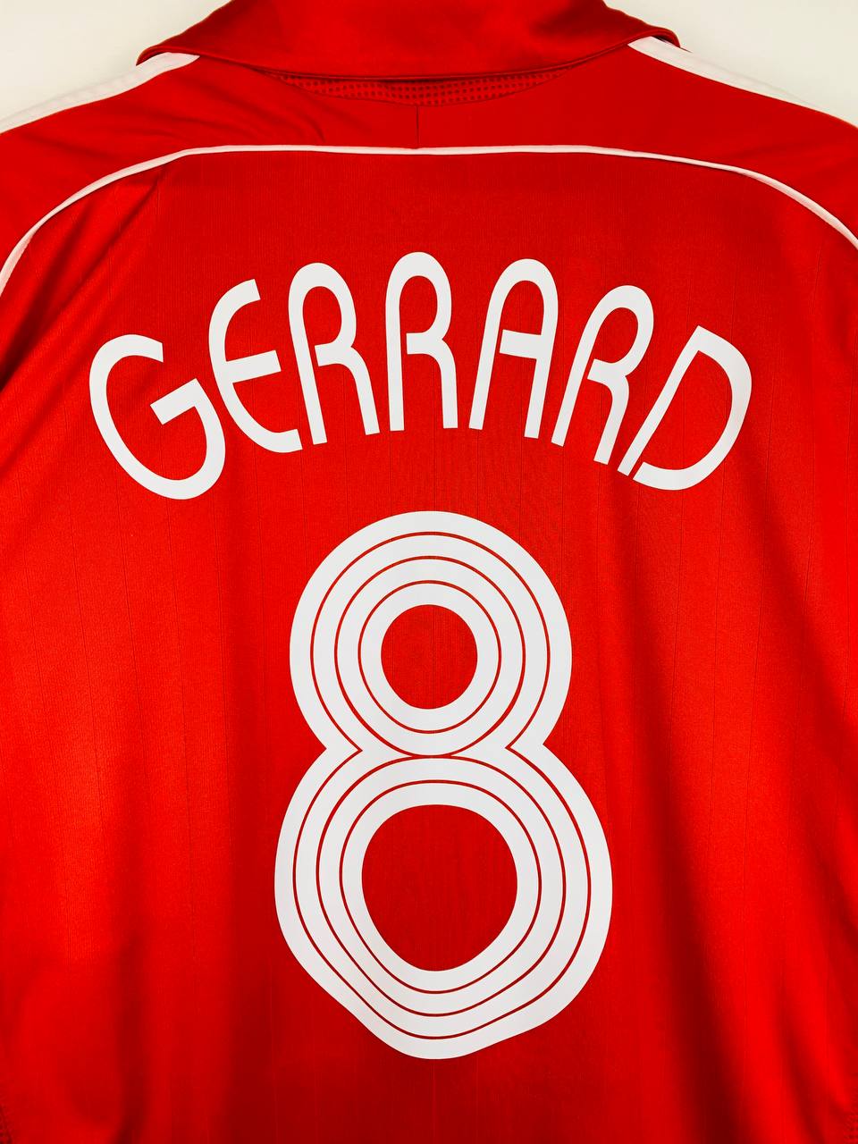 LIVERPOOL 2006/2008 HOME SHIRT #8 GERRARD