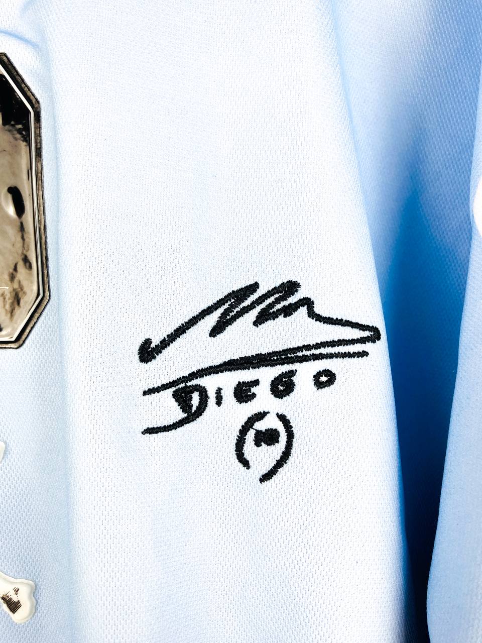 ARGENTINA 2001 SPECIAL 'TESTIMONIAL GAME' SHIRT #10 MARADONA