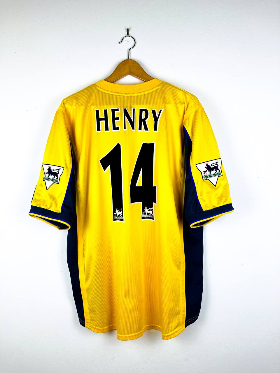 ARSENAL 1999/2001 AWAY SHIRT #14 HENRY