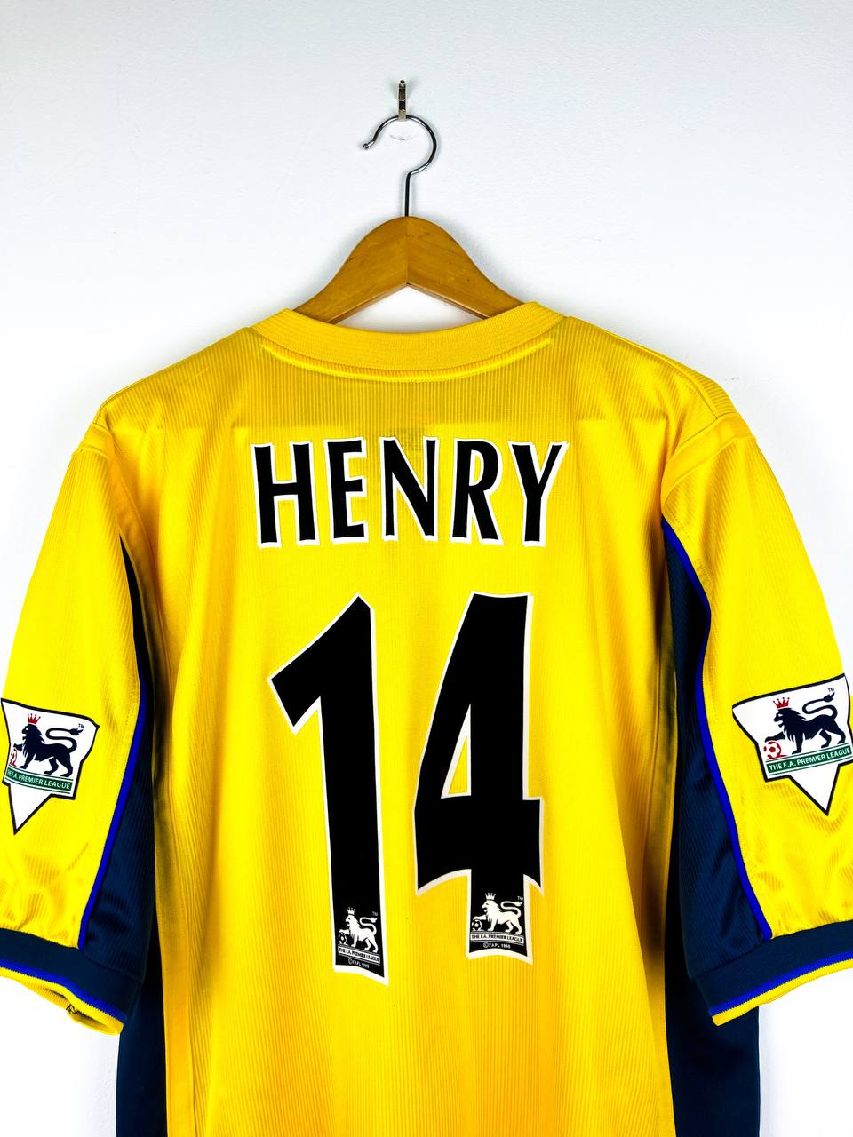 ARSENAL 1999/2001 AWAY SHIRT #14 HENRY