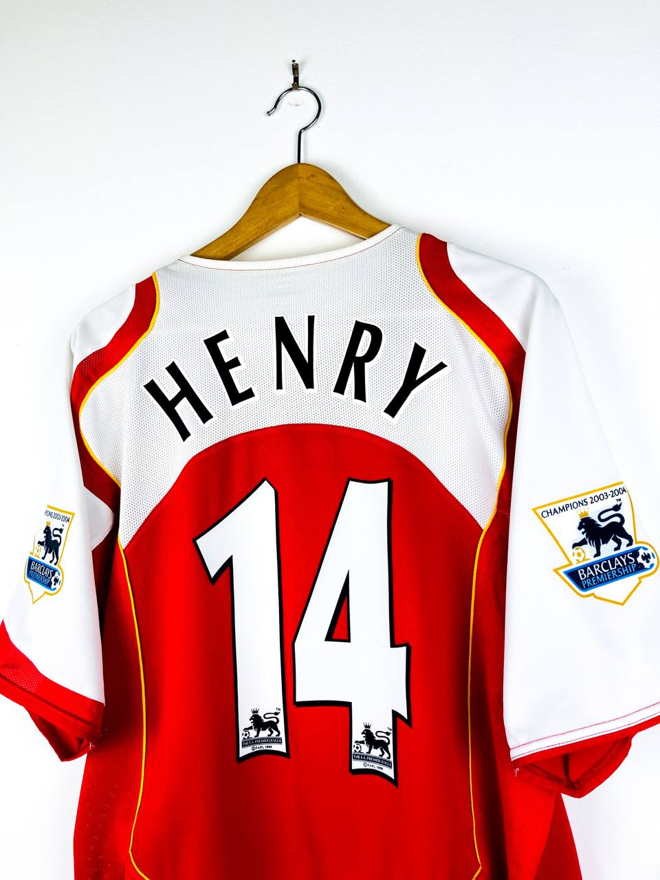 ARSENAL 2004/2005 HOME SHIRT #14 HENRY