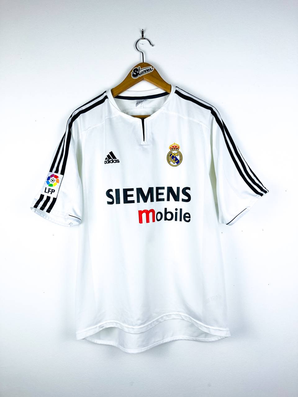 REAL MADRID 2003/2004 HOME SHIRT #9 RONALDO