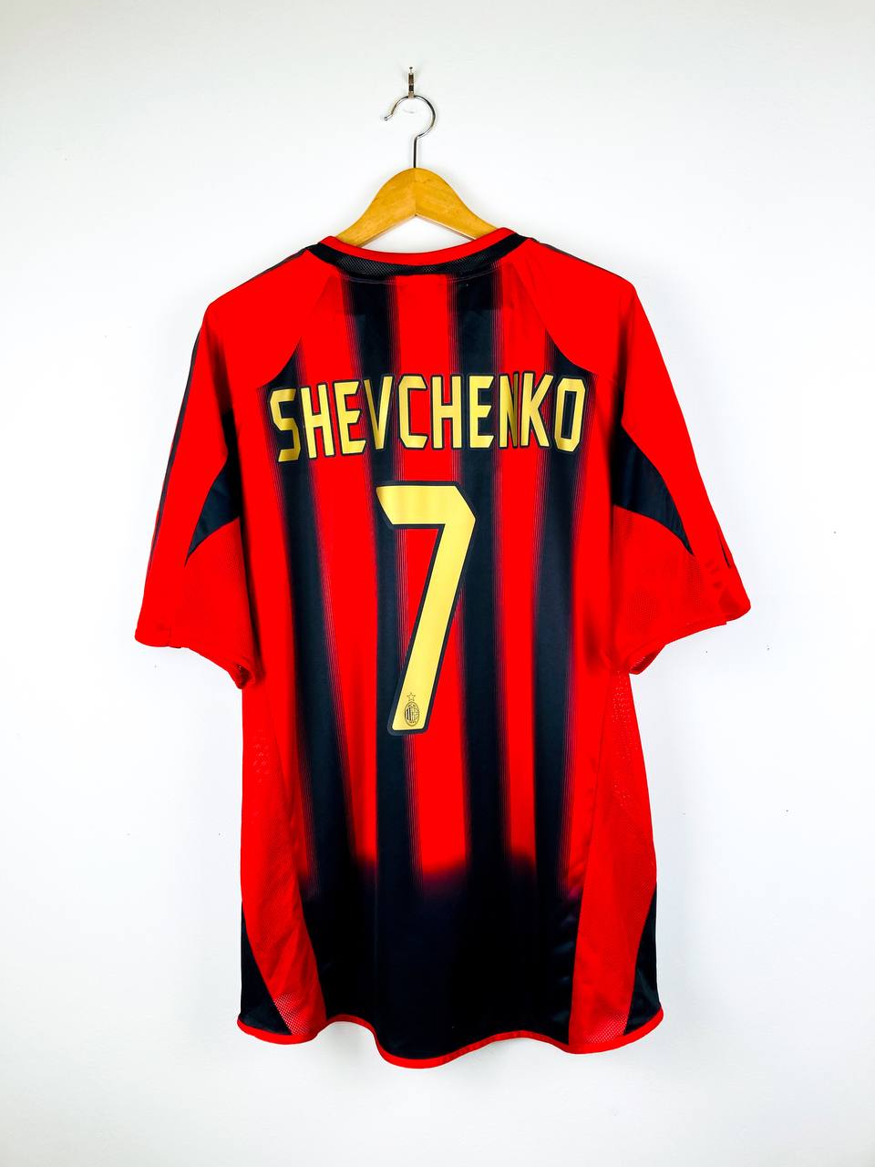 AC MILAN 2004/2005 HOME SHIRT #7 SHEVCHENKO