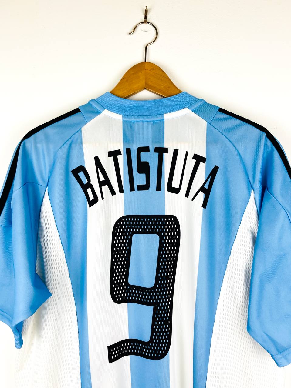 ARGENTINA 2002/2004 HOME SHIRT #9 BATISTUTA