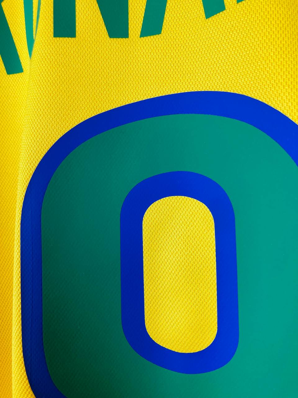 BRAZIL 1998/2000 HOME SHIRT #9 RONALDO