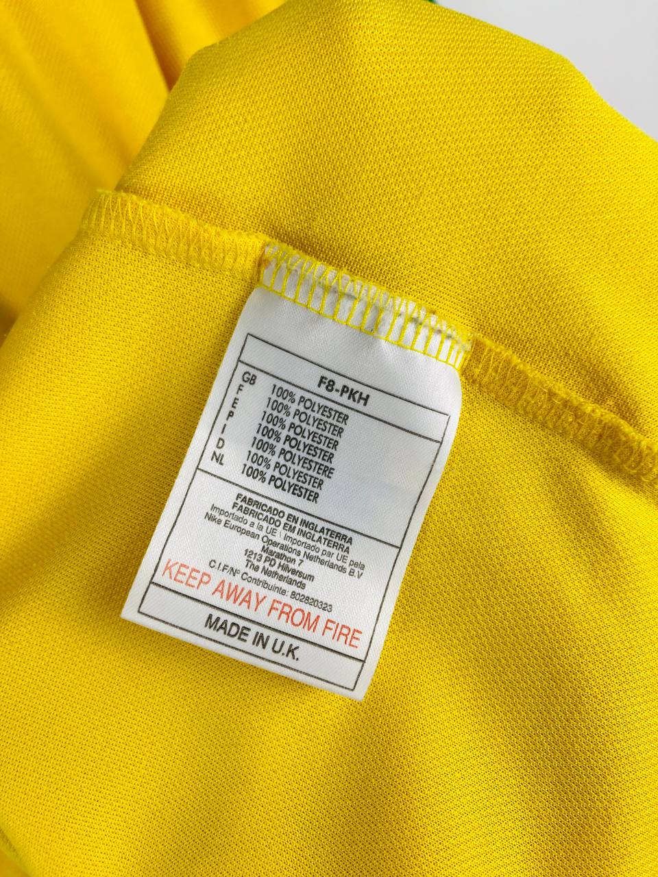 BRAZIL 1998/2000 HOME SHIRT #9 RONALDO