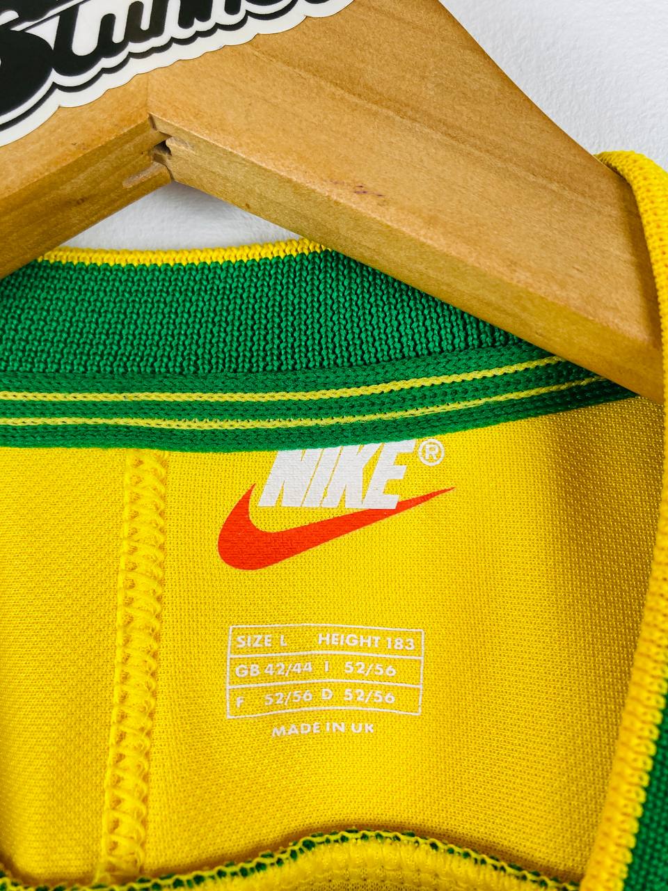 BRAZIL 1998/2000 HOME SHIRT #9 RONALDO