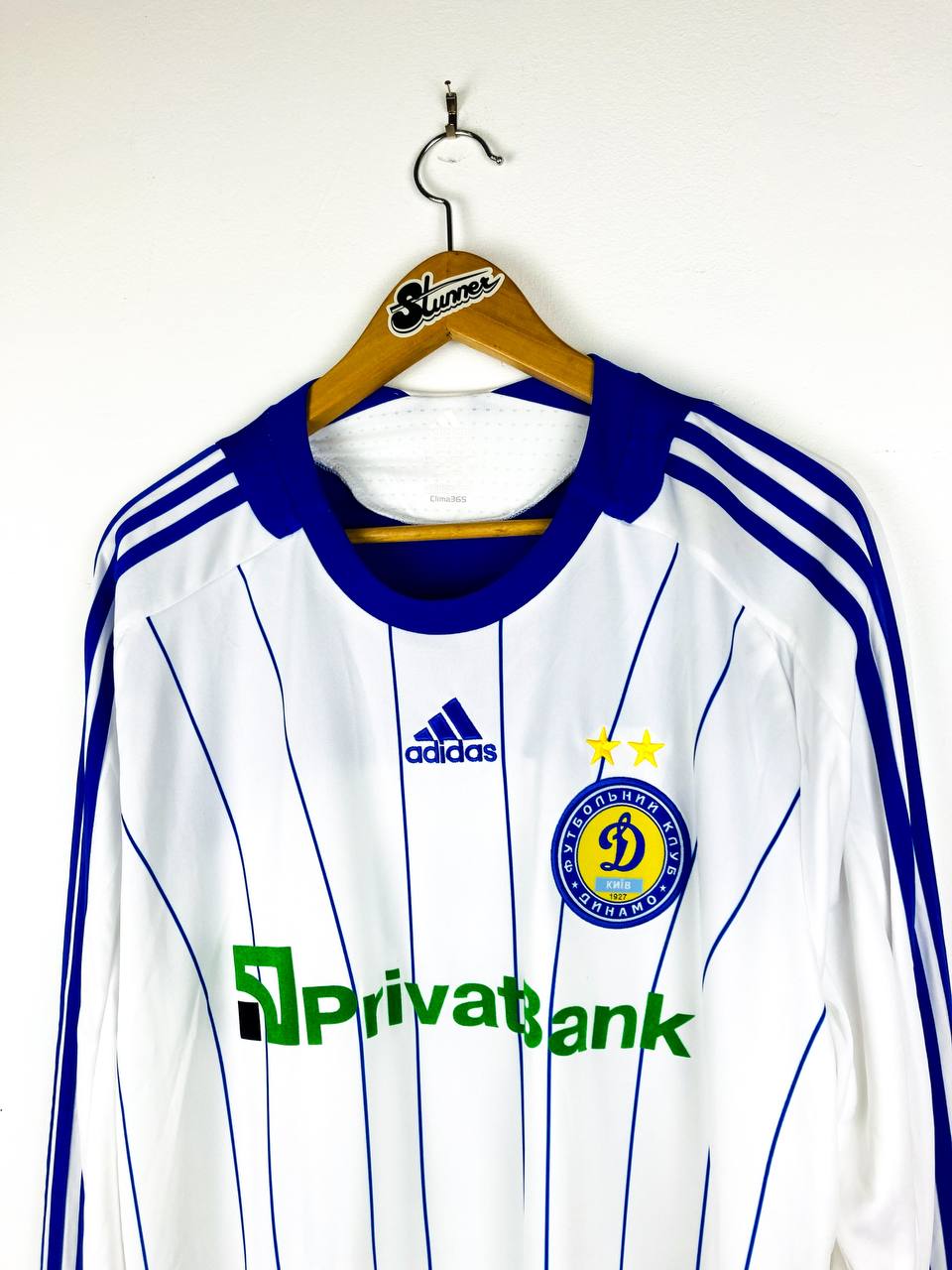 DYNAMO KYIV 2009/2010 HOME SHIRT #7 SHEVCHENKO [L/S]