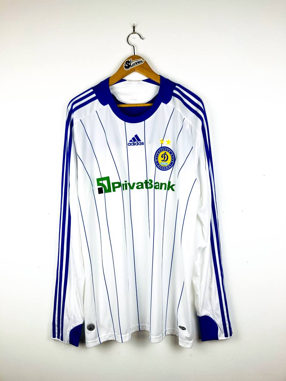DYNAMO KYIV 2009/2010 HOME SHIRT #7 SHEVCHENKO [L/S]