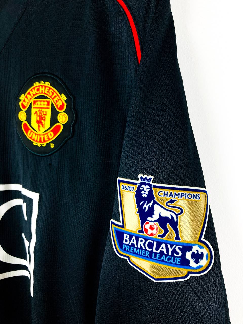 MANCHESTER UNITED 2007/2008 AWAY SHIRT #7 RONALDO [L/S]
