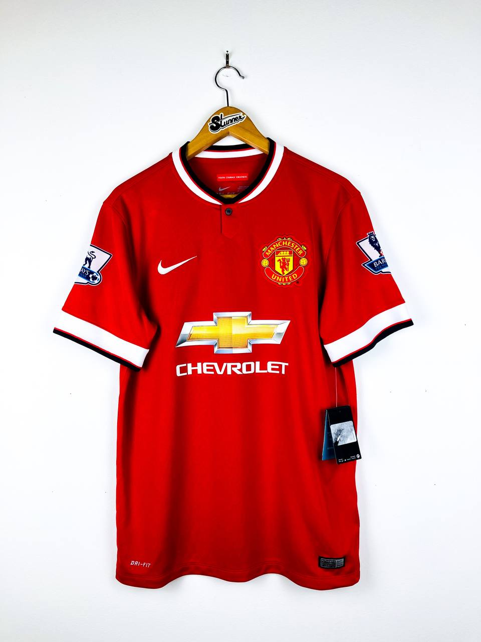 MANCHESTER UNITED 2014/2015 HOME SHIRT #10 ROONEY [BNWT]