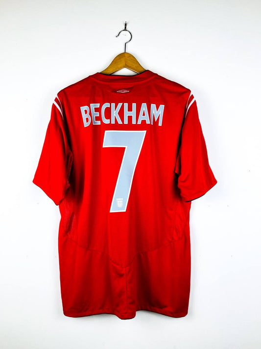 ENGLAND 2004/2006 AWAY SHIRT #7 BECKHAM