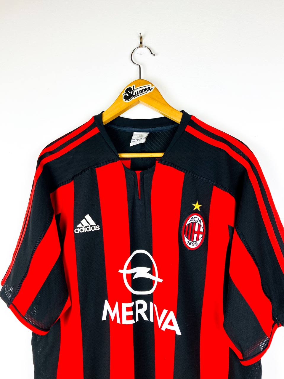 AC MILAN 2003/2004 HOME SHIRT #22 KAKA