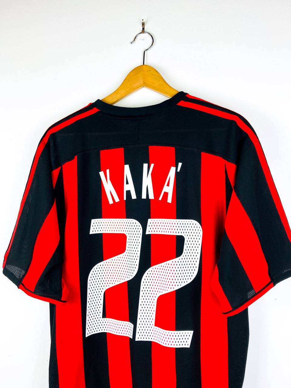 AC MILAN 2003/2004 HOME SHIRT #22 KAKA