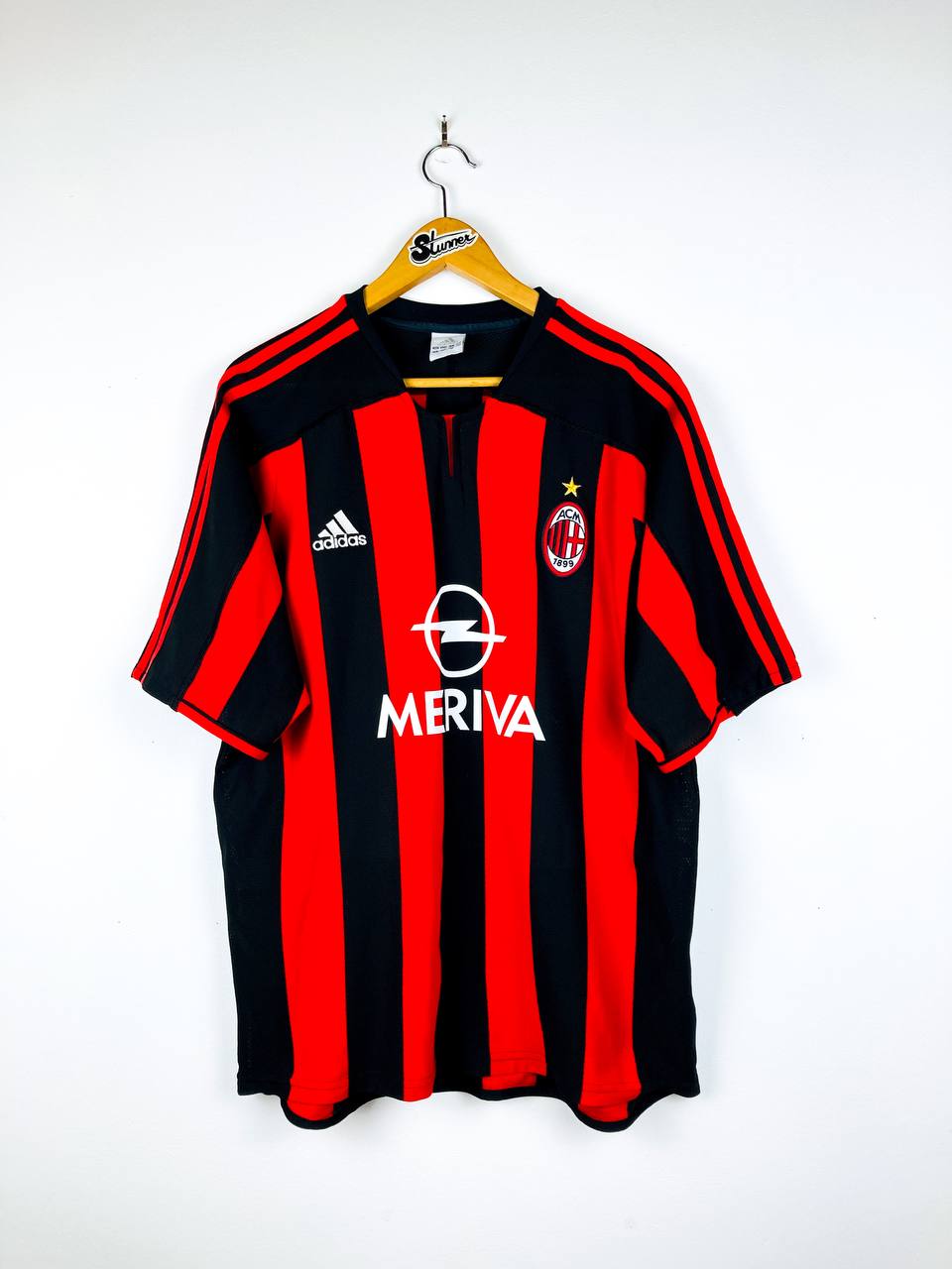 AC MILAN 2003/2004 HOME SHIRT #22 KAKA