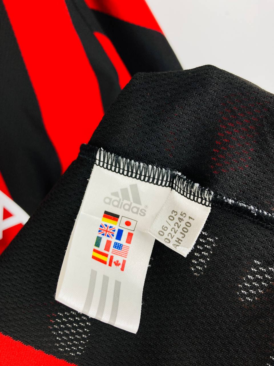 AC MILAN 2003/2004 HOME SHIRT #22 KAKA