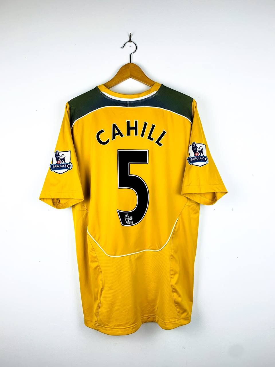 BOLTON 2008/2009 AWAY SHIRT #5 CAHILL