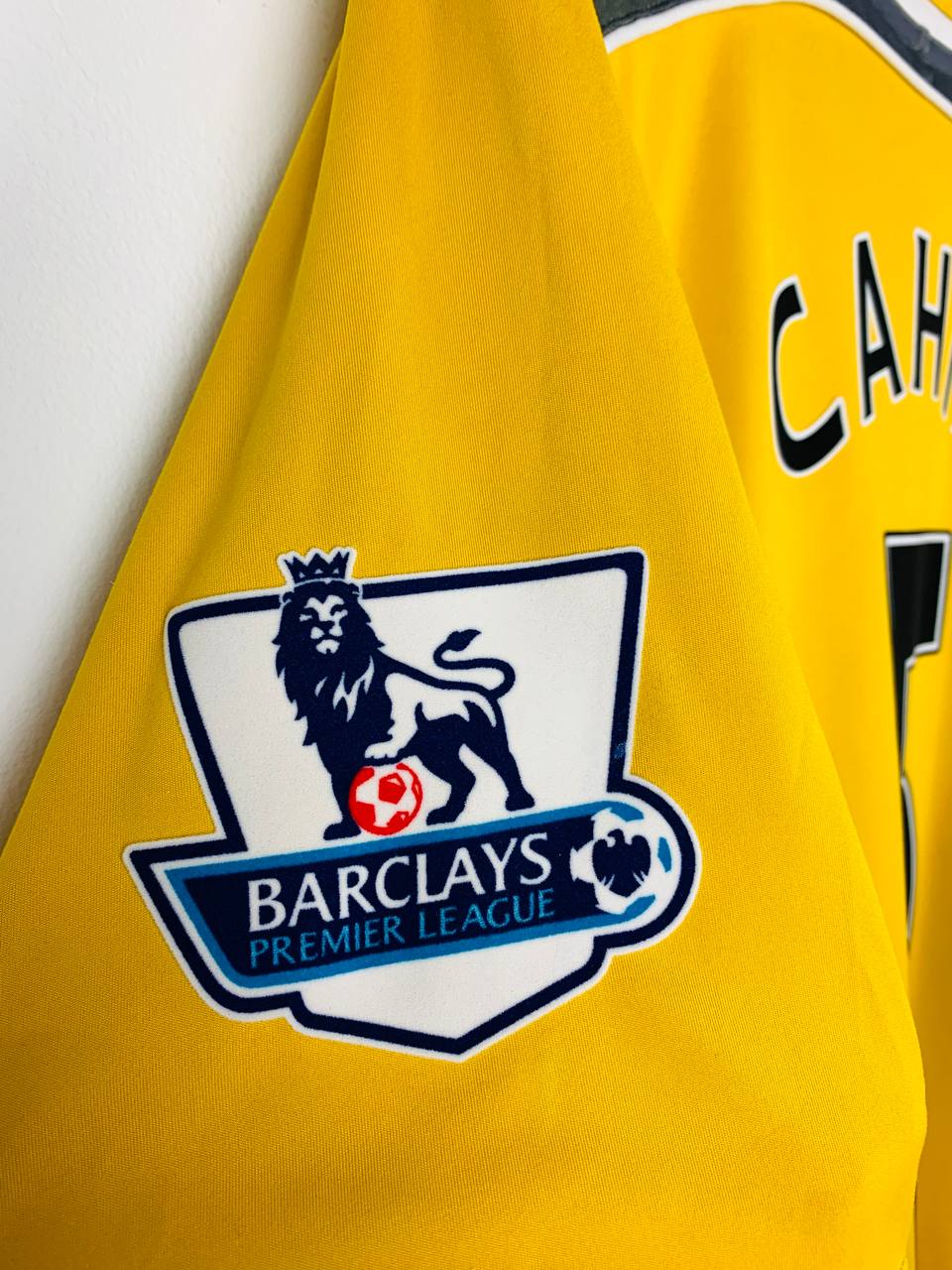 BOLTON 2008/2009 AWAY SHIRT #5 CAHILL