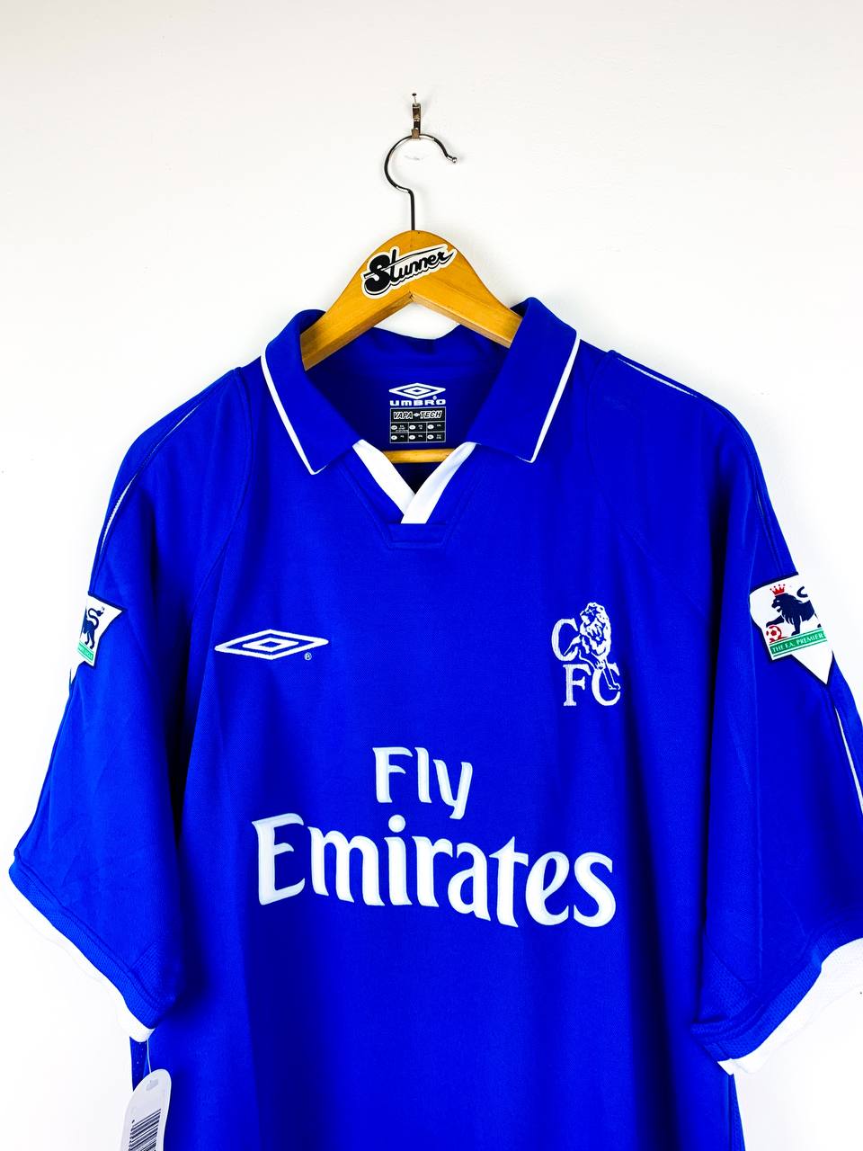 CHELSEA 2001/2003 HOME SHIRT #25 ZOLA [BNWT]