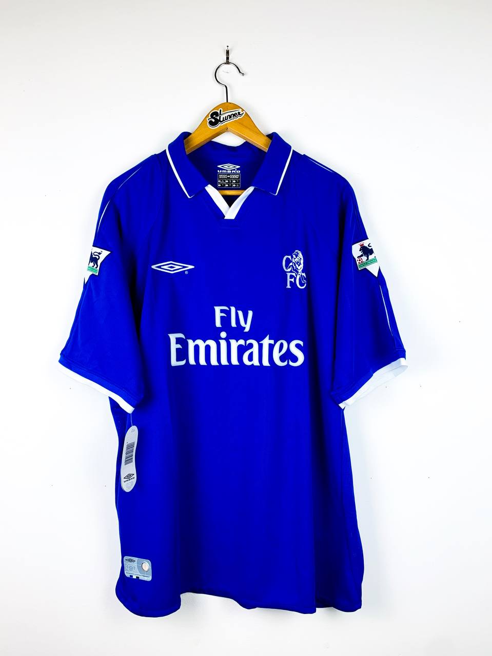 CHELSEA 2001/2003 HOME SHIRT #25 ZOLA [BNWT]