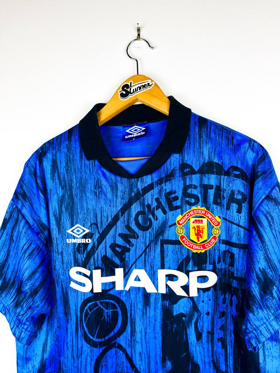 MANCHESTER UNITED 1992/1994 AWAY SHIRT #7 CANTONA [M]