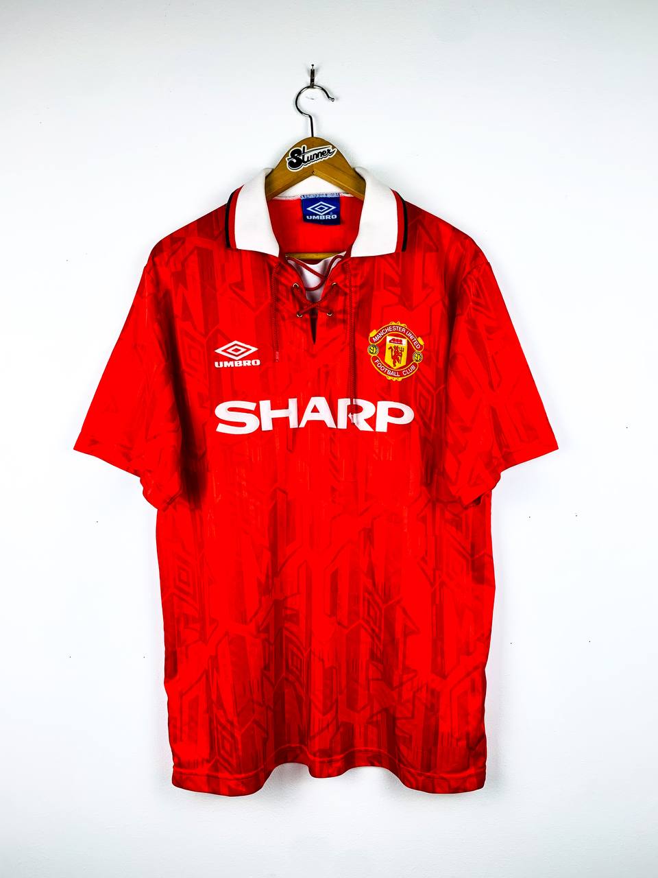 MANCHESTER UNITED 1992/1994 HOME SHIRT #7 CANTONA [L]