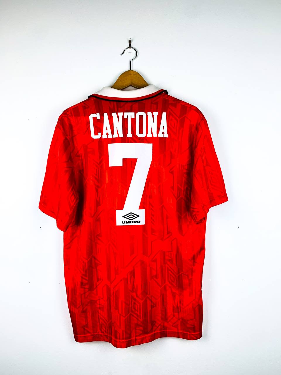 MANCHESTER UNITED 1992/1994 HOME SHIRT #7 CANTONA [L]