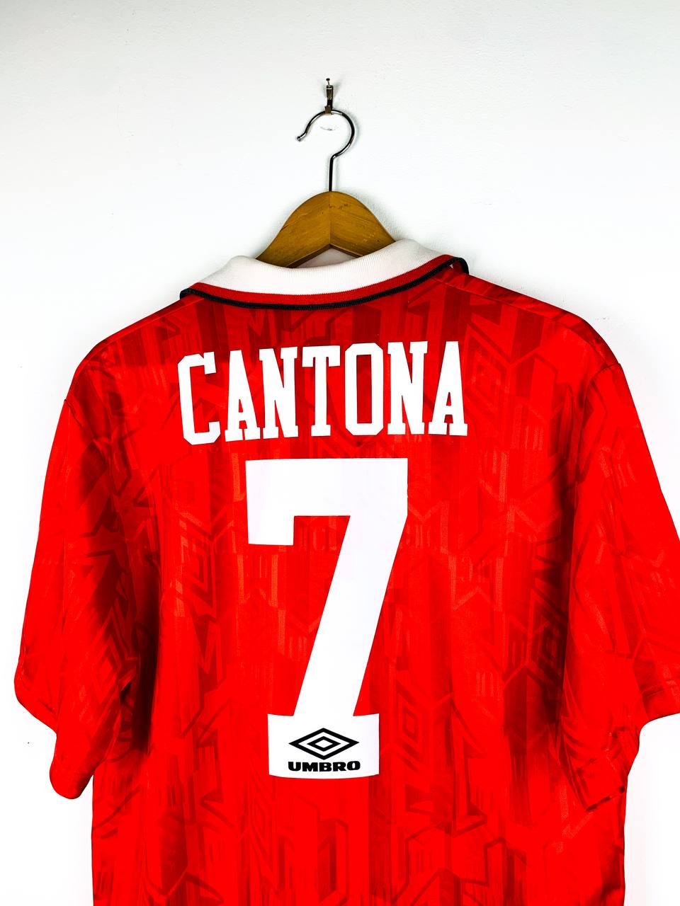 MANCHESTER UNITED 1992/1994 HOME SHIRT #7 CANTONA [L]