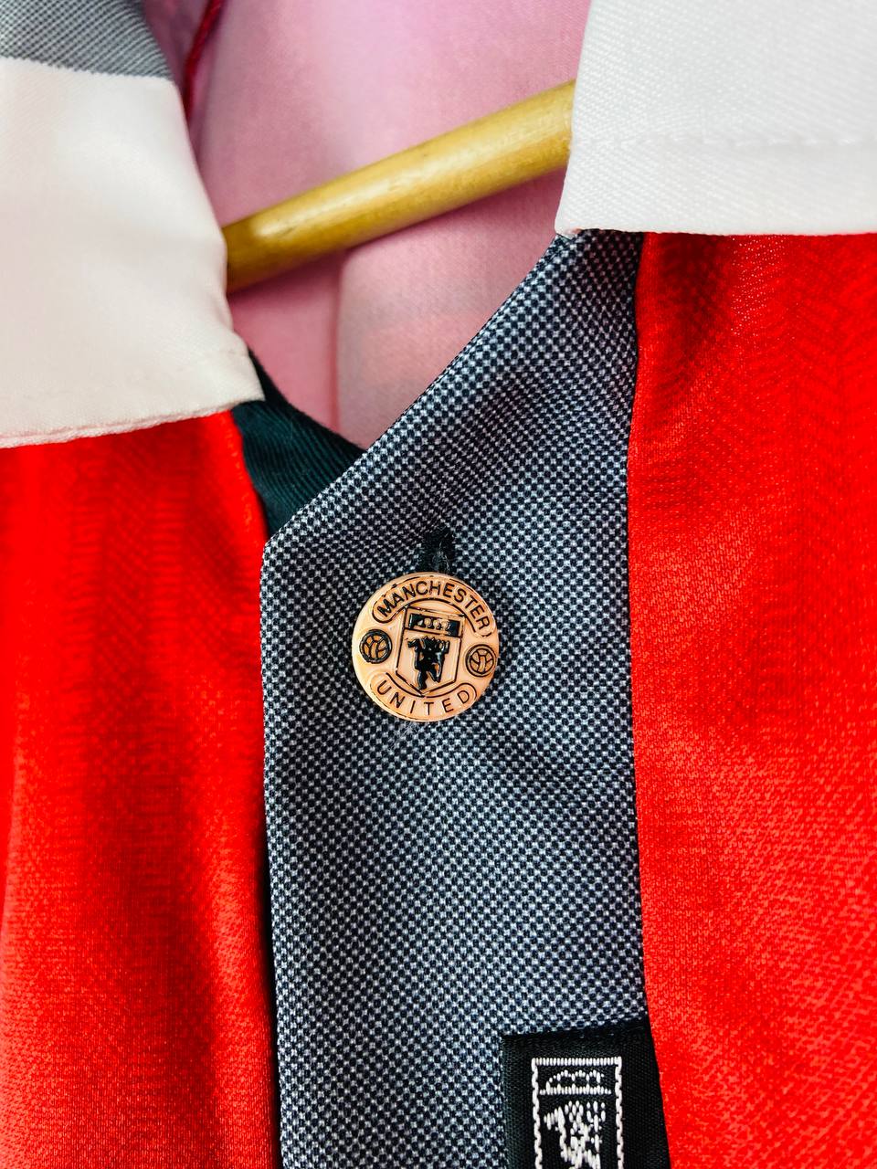 MANCHESTER UNITED 1996/1998 HOME SHIRT #7 CANTONA [XL]